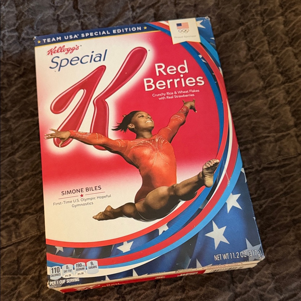 Kellogg's Special K Red Berries Cereal Simone biles